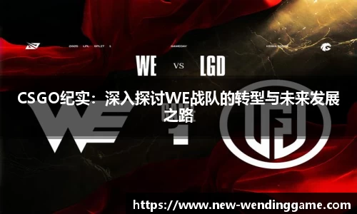 CSGO纪实：深入探讨WE战队的转型与未来发展之路